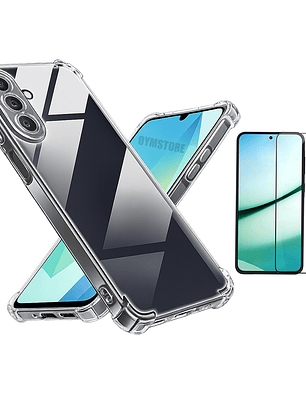 Carcasa Transparente Antigolpes + Lamina Para Samsung Galaxy A17 5G