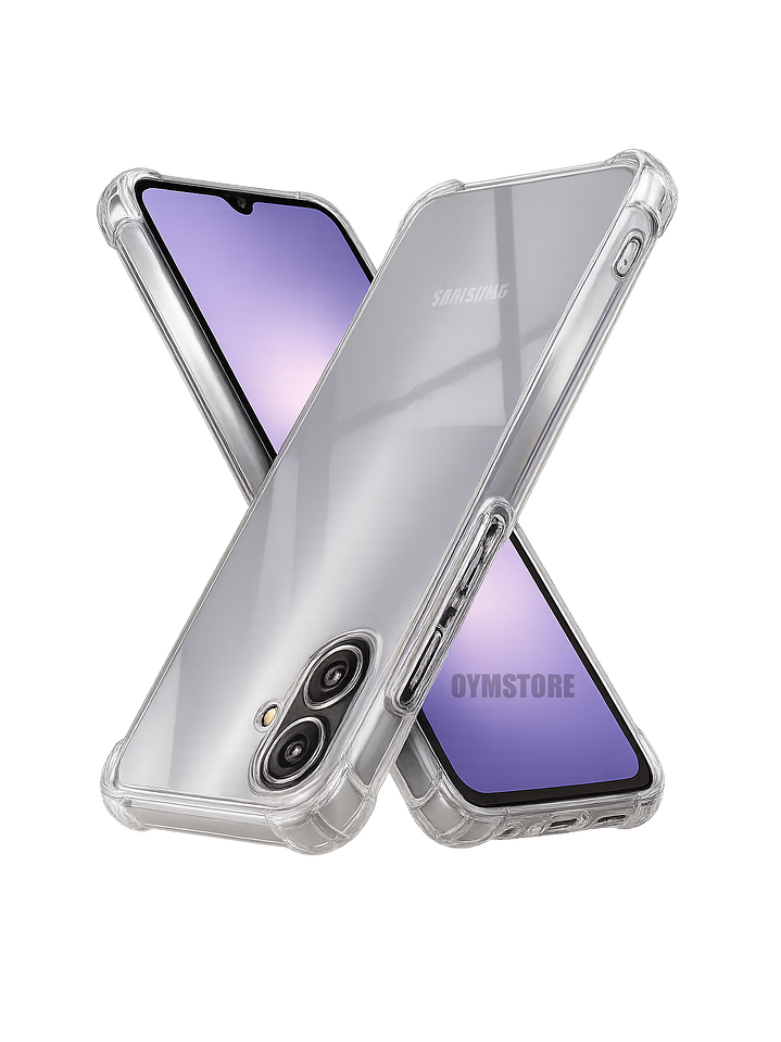 Carcasa Transparente Antigolpes + Lamina Para Samsung Galaxy A06 5G 3