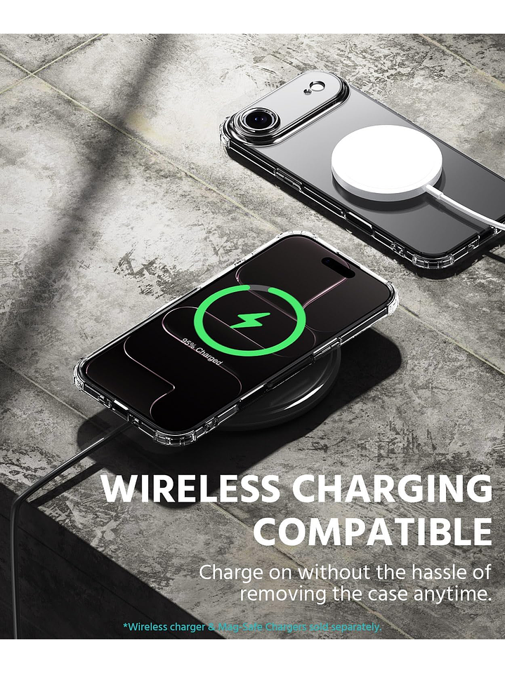 Carcasa Transparente Antigolpes + Lamina Para iPhone 17 Air 8