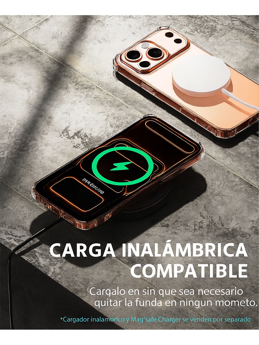 Carcasa Transparente Antigolpes + Lamina Para iPhone 17 Pro 6