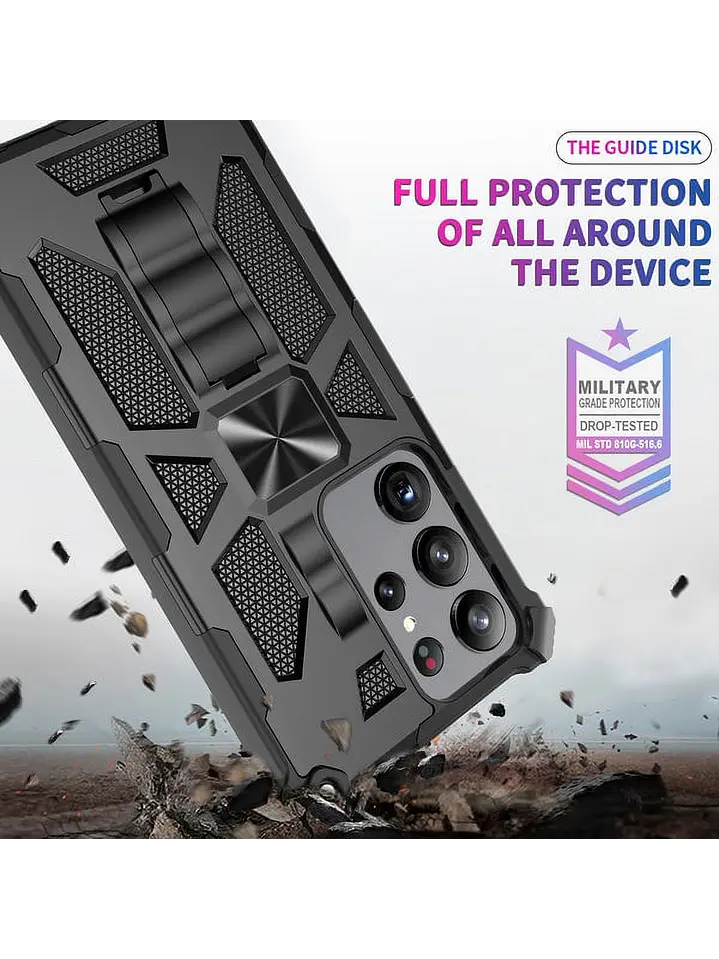 Carcasa Antigolpe Armor Reforzada Para Samsung Galaxy S26 Ultra 3