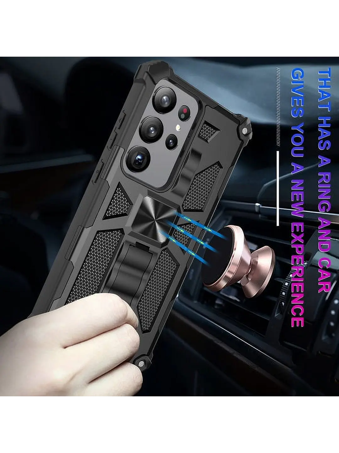 Carcasa Antigolpe Armor Reforzada Para Samsung Galaxy S26 Ultra 4