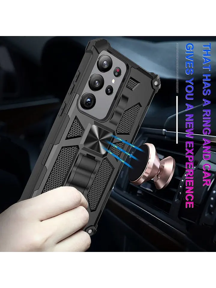Carcasa Antigolpe Armor Reforzada Para Samsung Galaxy S26 Ultra 4