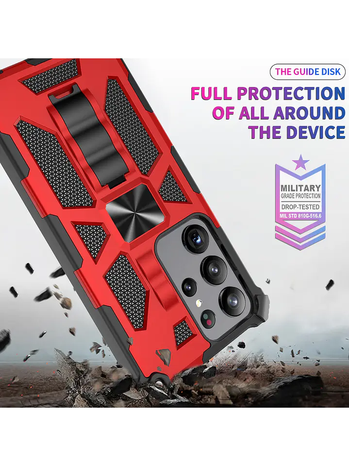 Carcasa Antigolpe Armor Reforzada Para Samsung Galaxy S26 Ultra 7