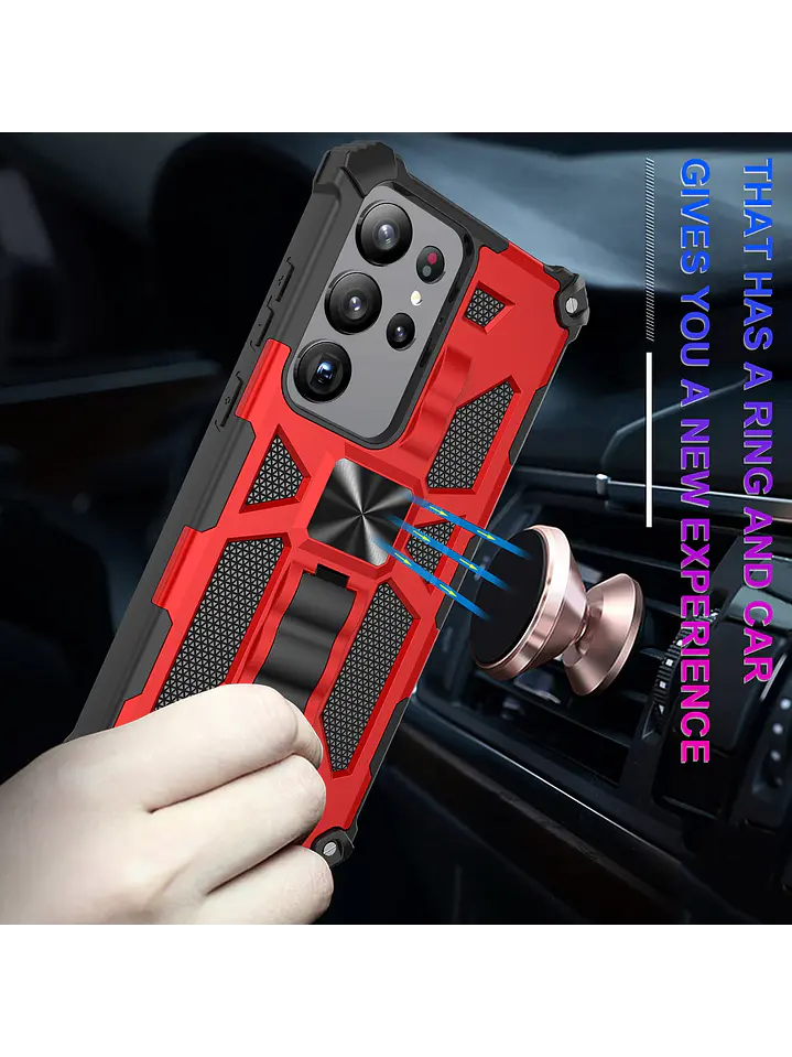 Carcasa Antigolpe Armor Reforzada Para Samsung Galaxy S26 Ultra 8