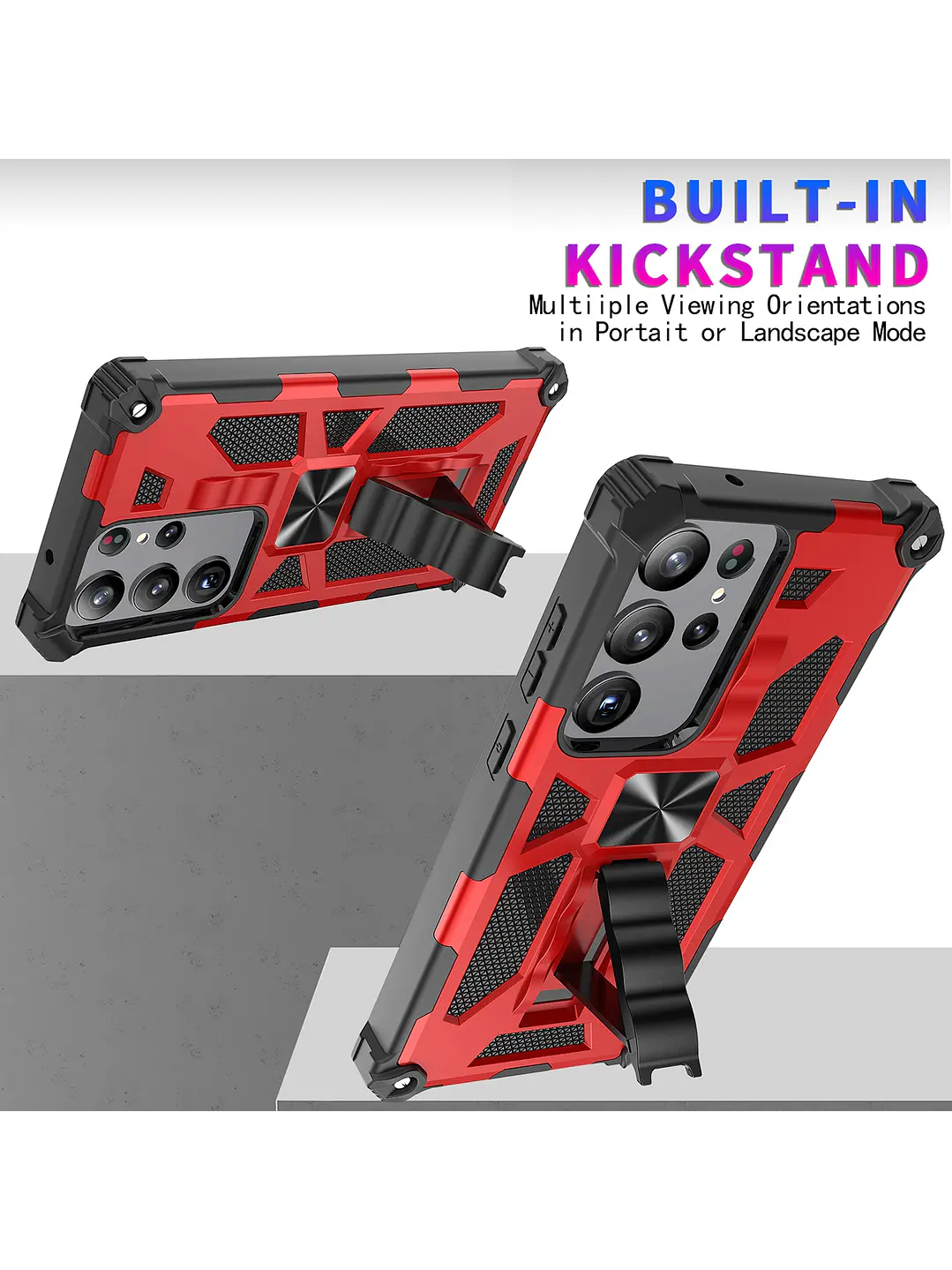 Carcasa Antigolpe Armor Reforzada Para Samsung Galaxy S26 Ultra 9