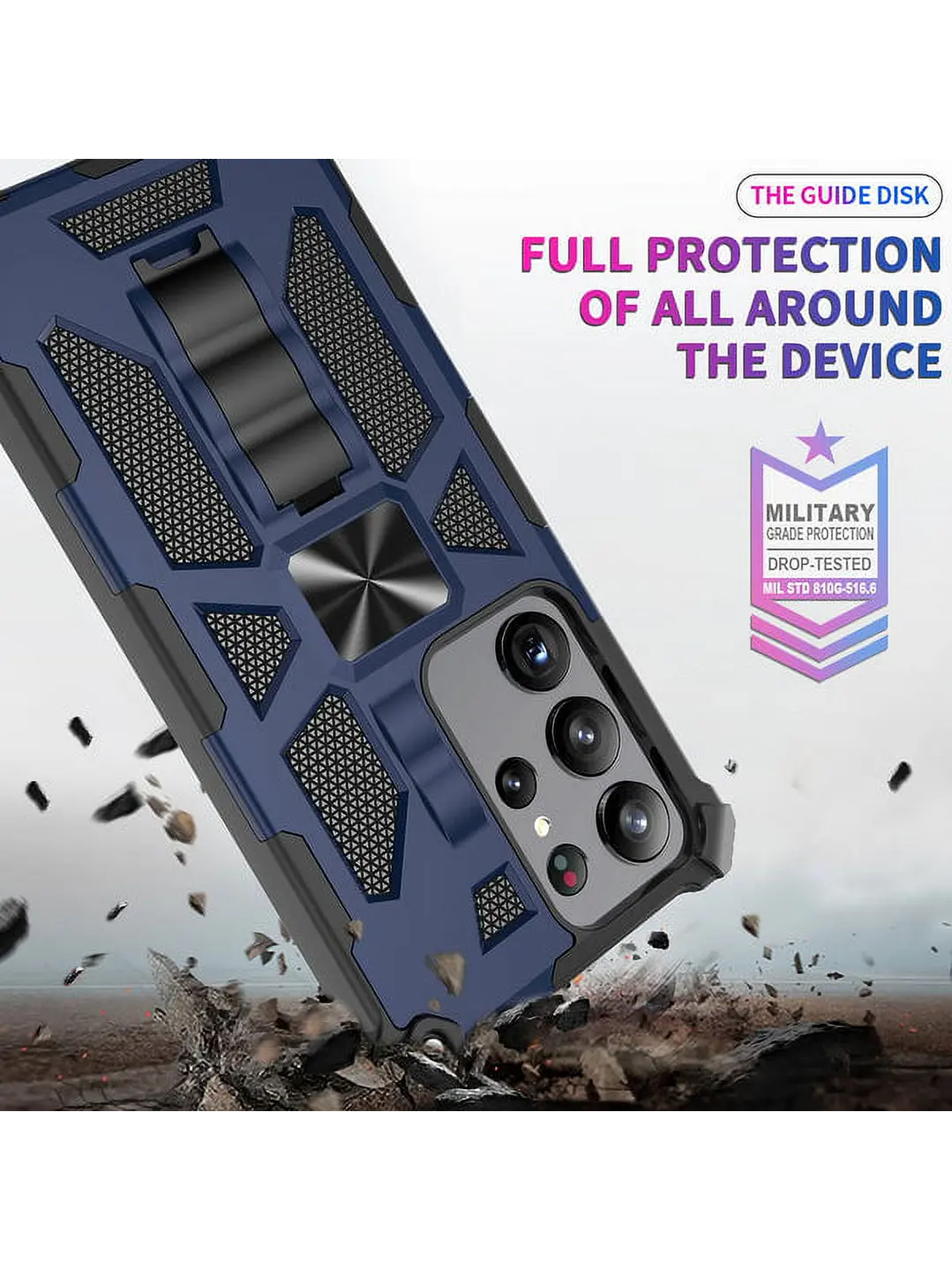 Carcasa Antigolpe Armor Reforzada Para Samsung Galaxy S26 Ultra 12