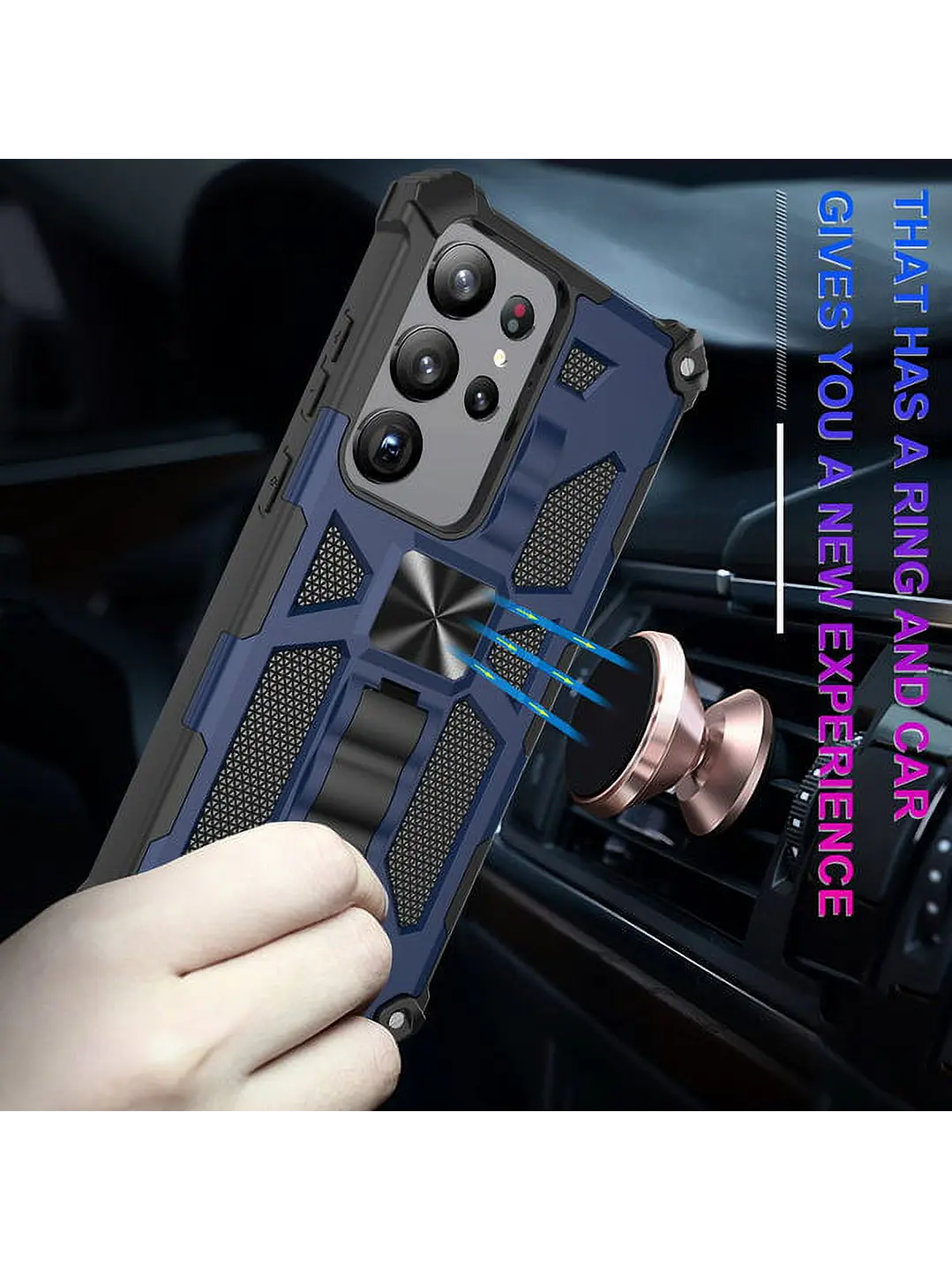 Carcasa Antigolpe Armor Reforzada Para Samsung Galaxy S26 Ultra 14
