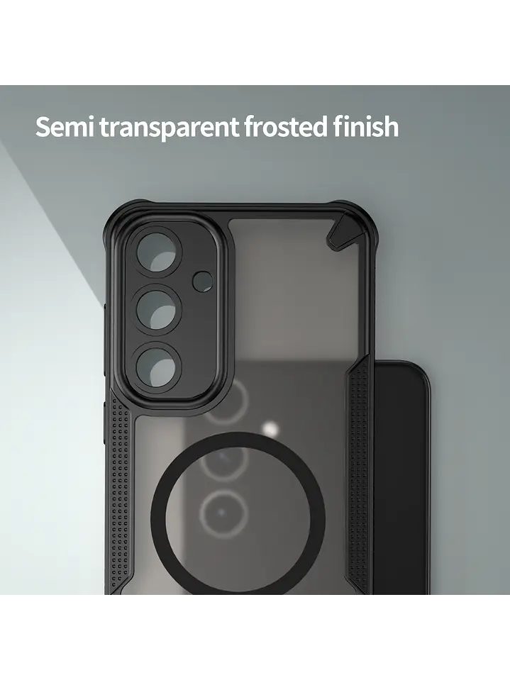 Funda Reforza Compatible Carga Magnética Para Samsung Galaxy A57 5G 4