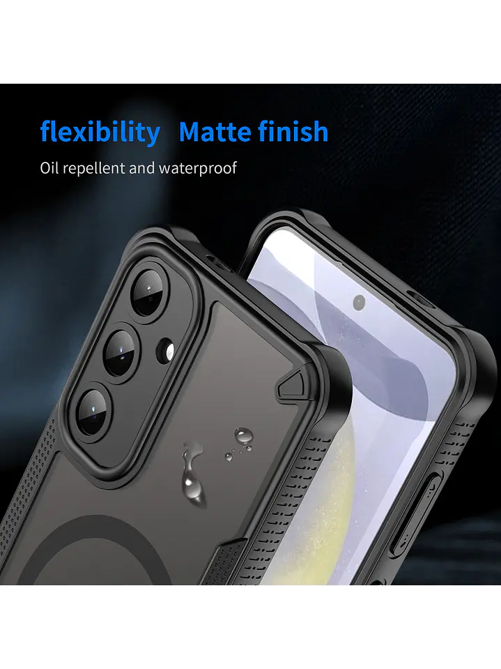 Funda Reforza Compatible Carga Magnética Para Samsung Galaxy A37 5G 7