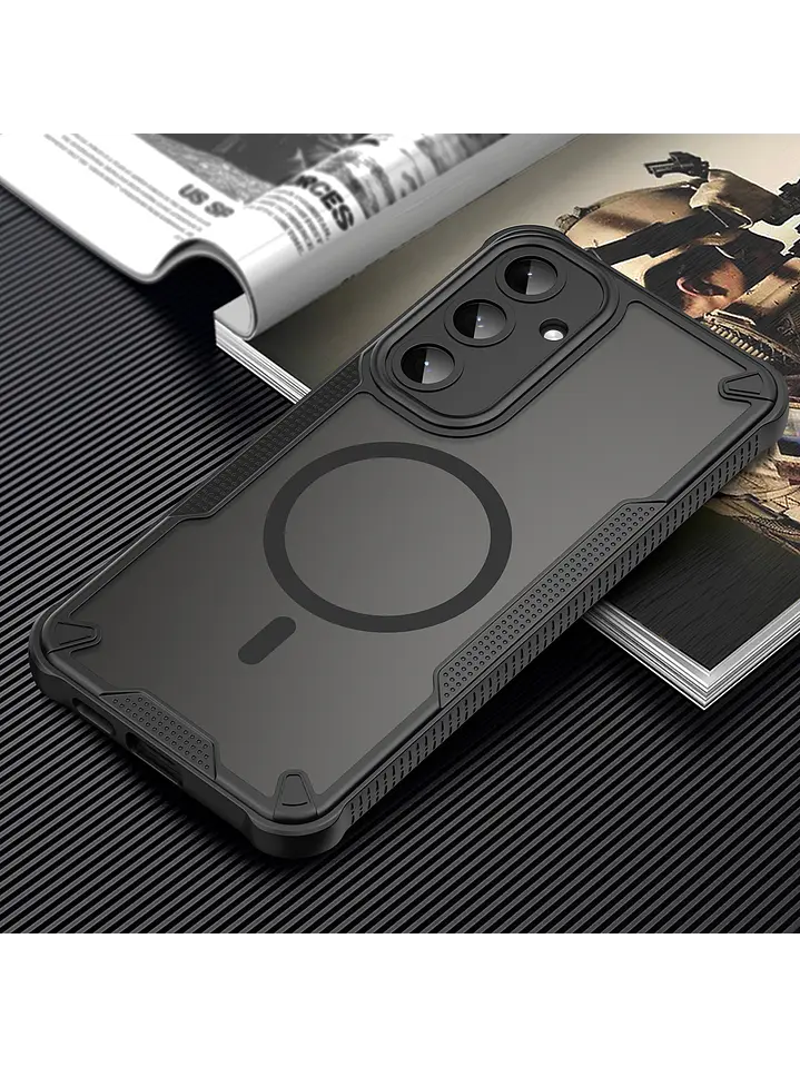 Funda Reforza Compatible Carga Magnética Para Samsung Galaxy S26 8