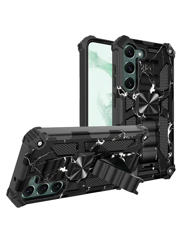 Carcasa Antigolpe Armor Camuflaje Militar Para Samsung Galaxy S26 Plus 3