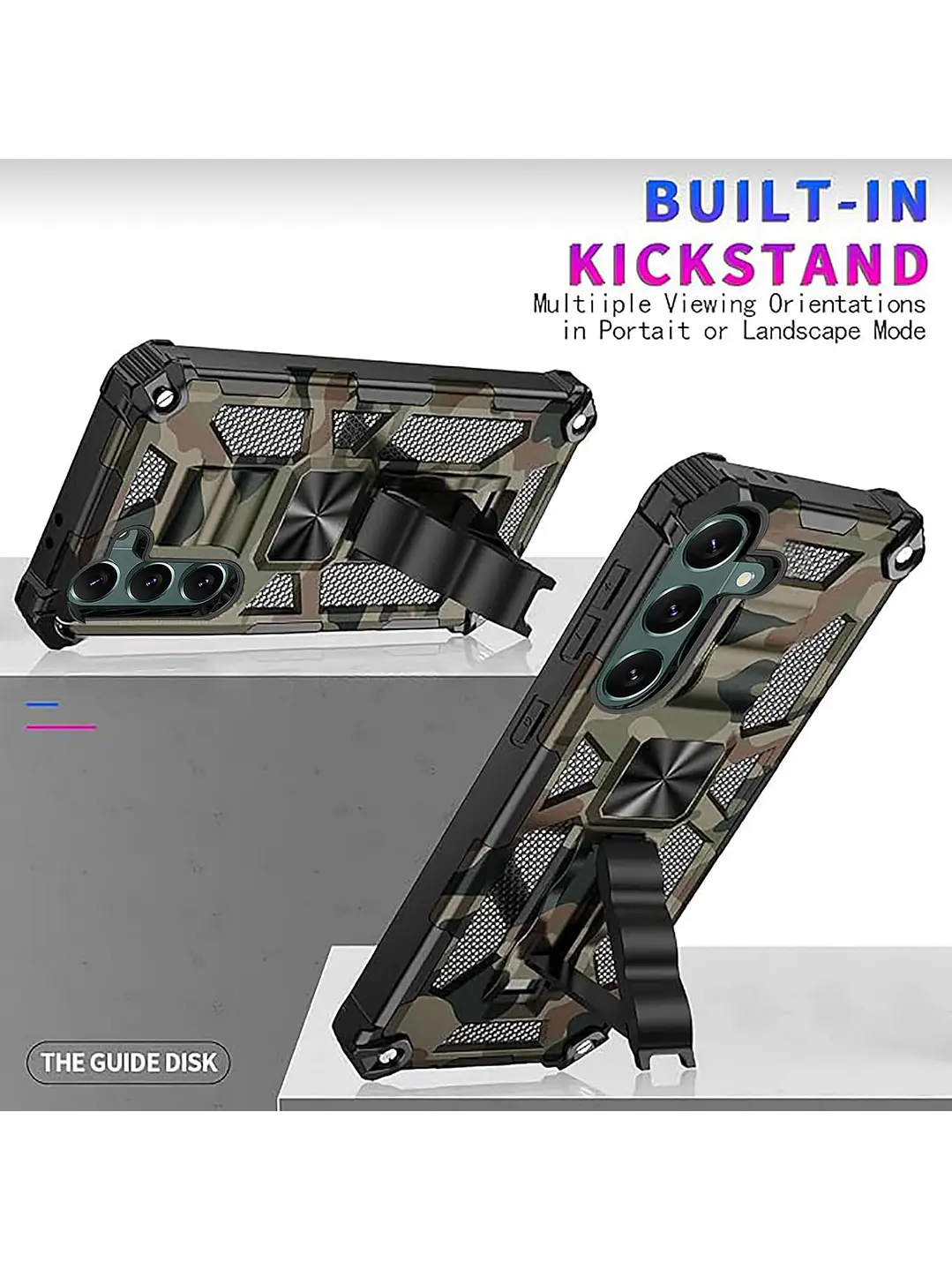 Carcasa Antigolpe Armor Camuflaje Militar Para Samsung Galaxy S26 Ultra 6