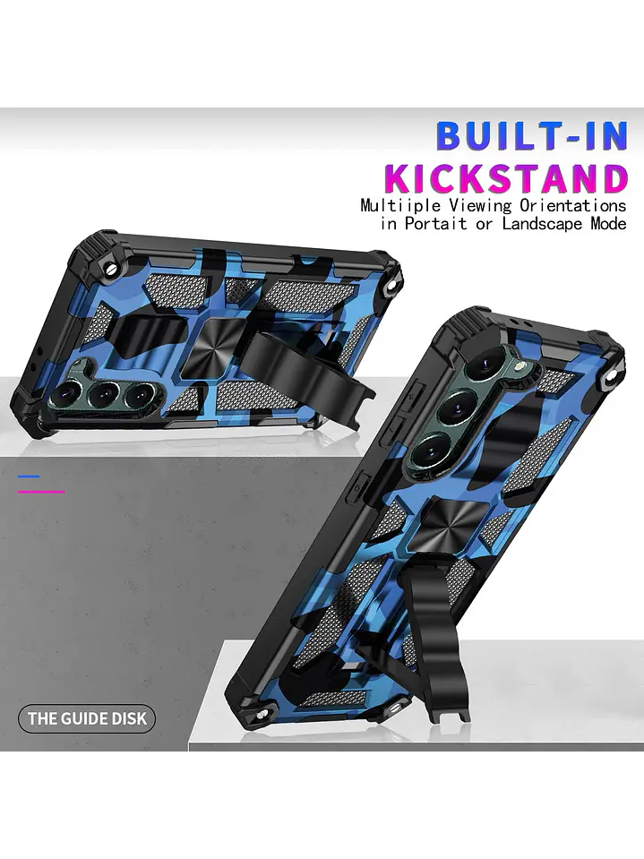 Carcasa Antigolpe Armor Camuflaje Militar Para Samsung Galaxy S26 5
