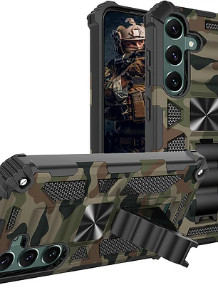 Carcasa Antigolpe Armor Camuflaje Militar Para Samsung Galaxy A37 5G