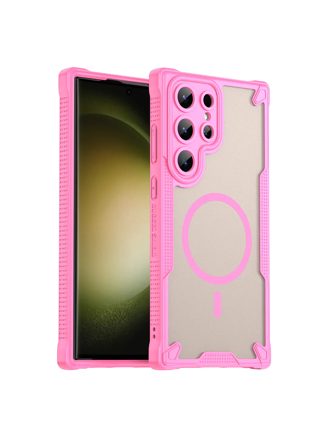Funda Reforza Compatible Carga Magnética Para Samsung Galaxy S26 Ultra 3