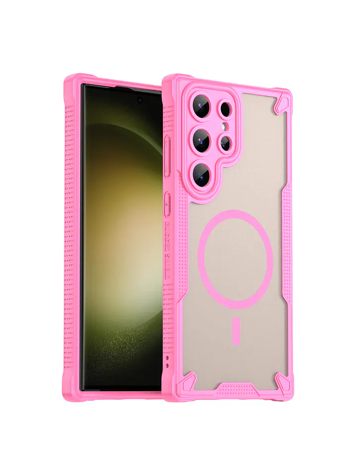 Funda Reforza Compatible Carga Magnética Para Samsung Galaxy S26 Ultra 3