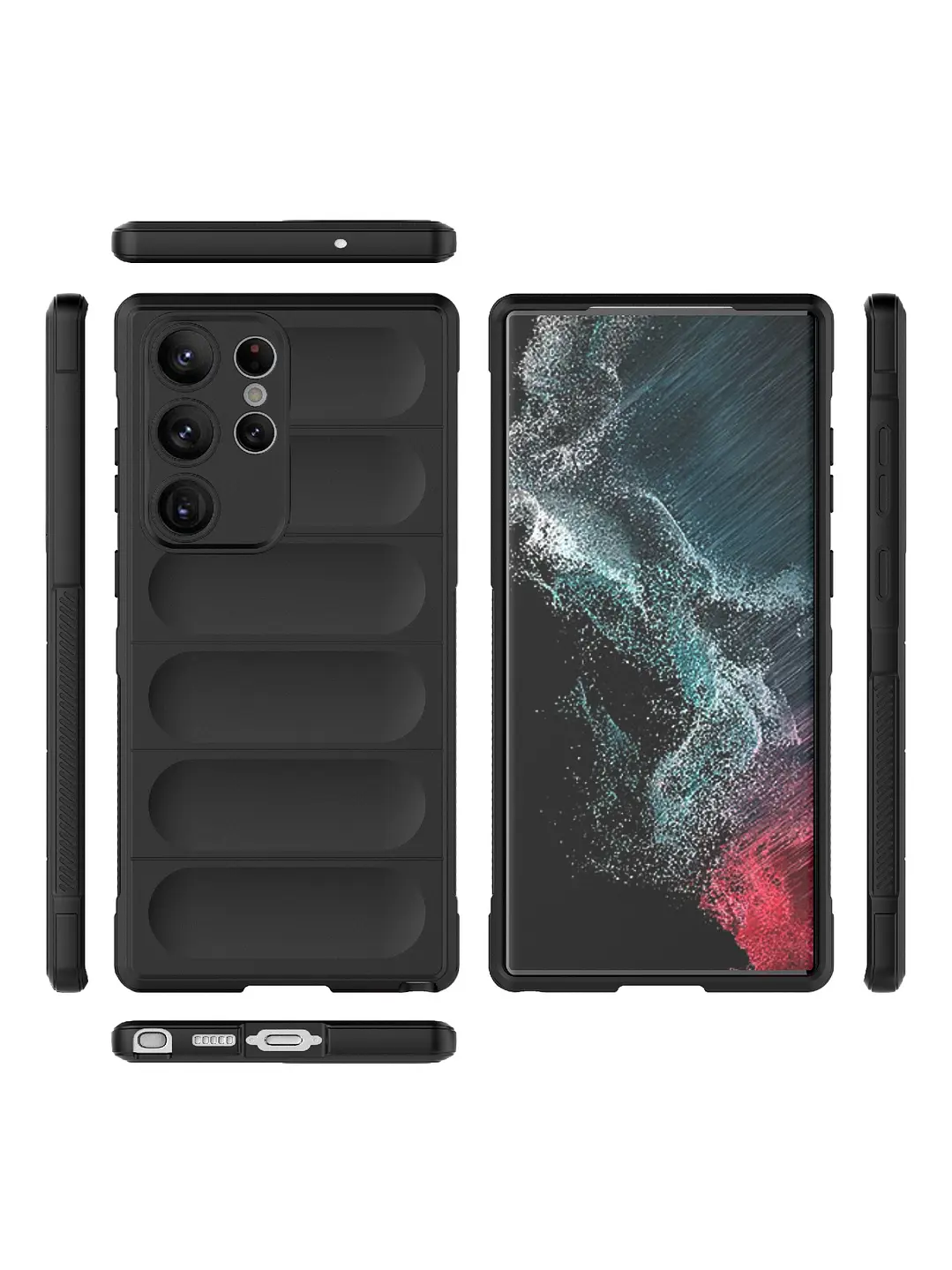 Carcasa Antigolpe Silicona Para Samsung Galaxy S26 Ultra 10