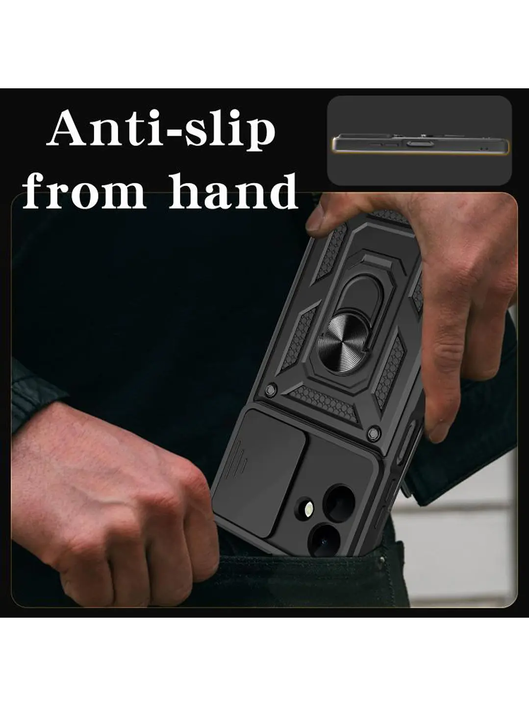 Carcasa Cubre Camara Anillo para Samsung Galaxy A37 5G 8