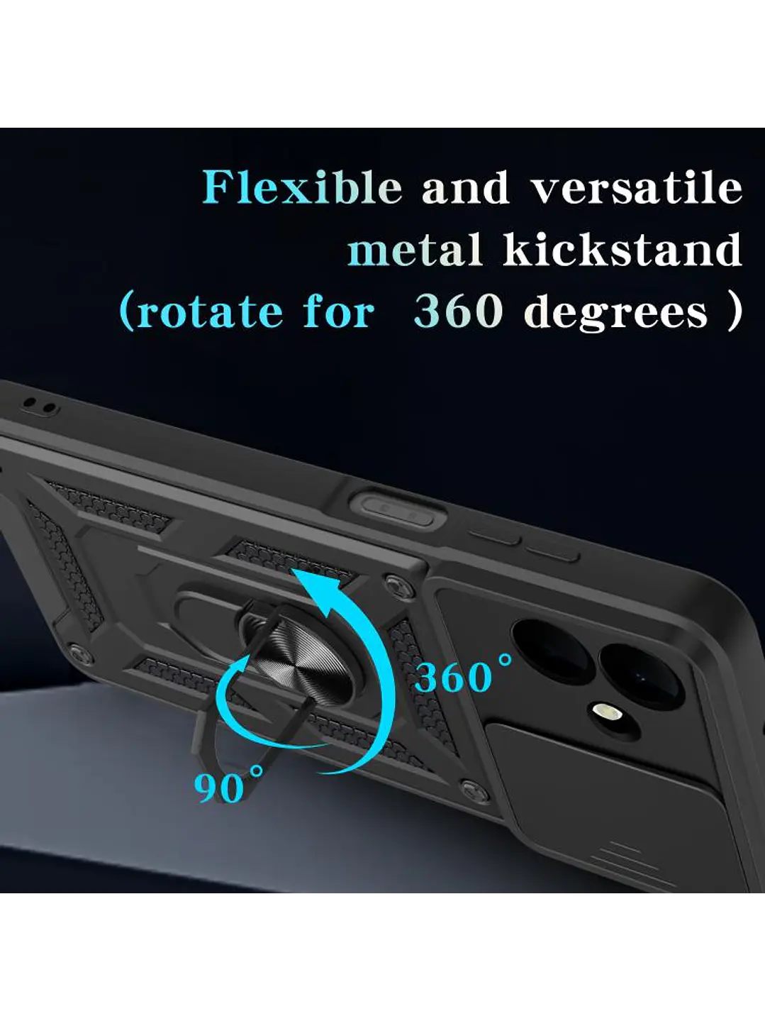 Carcasa Cubre Camara Anillo para Samsung Galaxy A37 5G 10