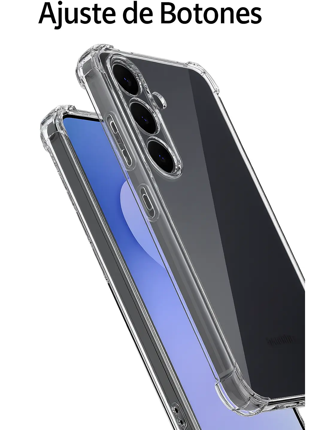 Carcasa Transparente Antigolpes + Lamina Para Samsung Galaxy A37 5G 6