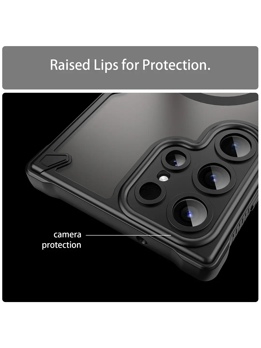 Funda Reforza Compatible Carga Magnética Para Samsung Galaxy S26 Ultra 4