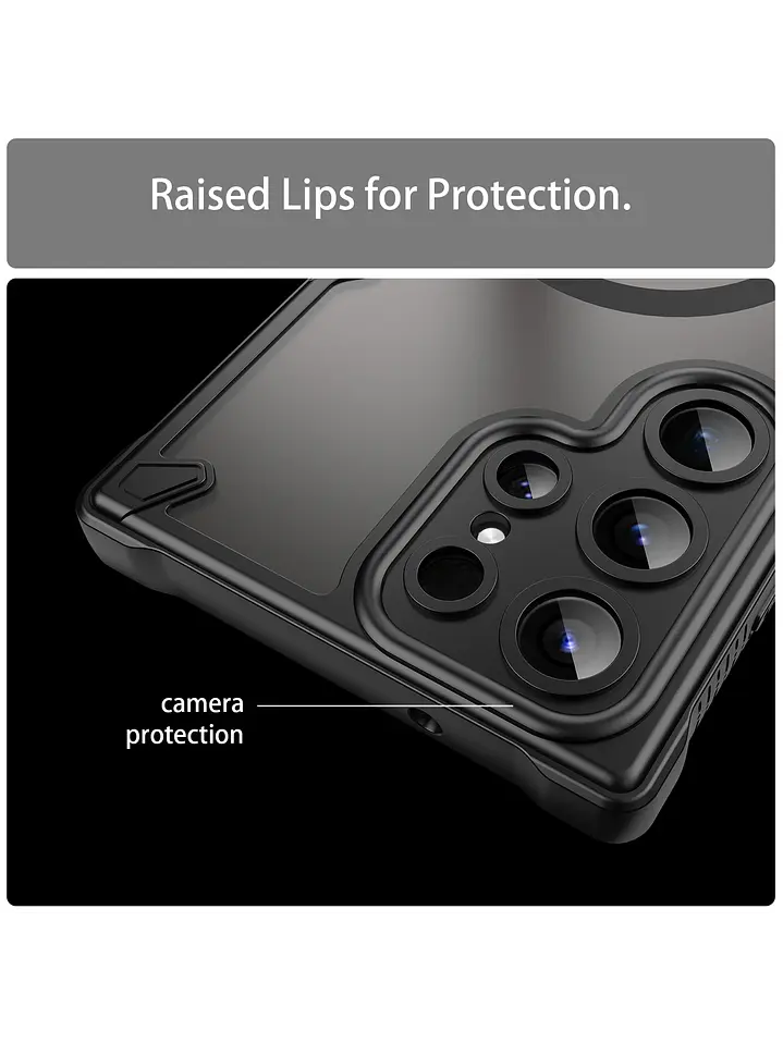 Funda Reforza Compatible Carga Magnética Para Samsung Galaxy S26 Ultra 4