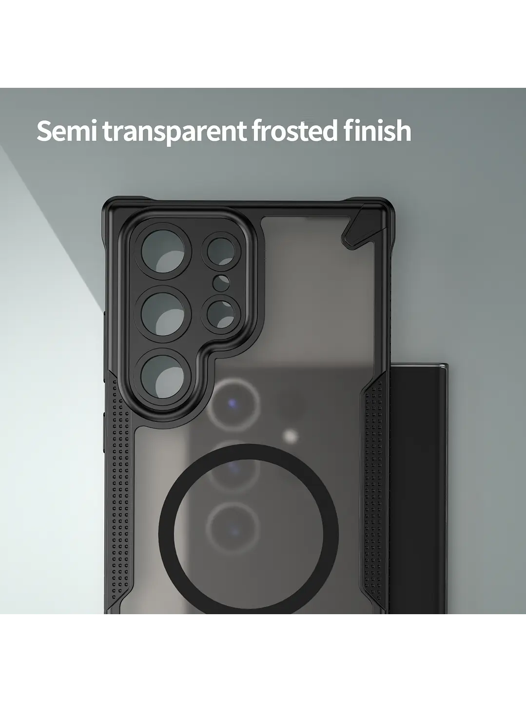 Funda Reforza Compatible Carga Magnética Para Samsung Galaxy S26 Ultra 6