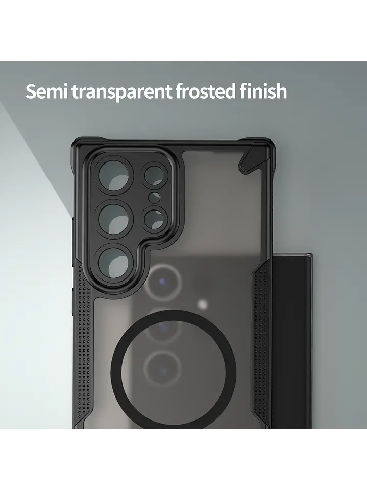 Funda Reforza Compatible Carga Magnética Para Samsung Galaxy S26 Ultra 6