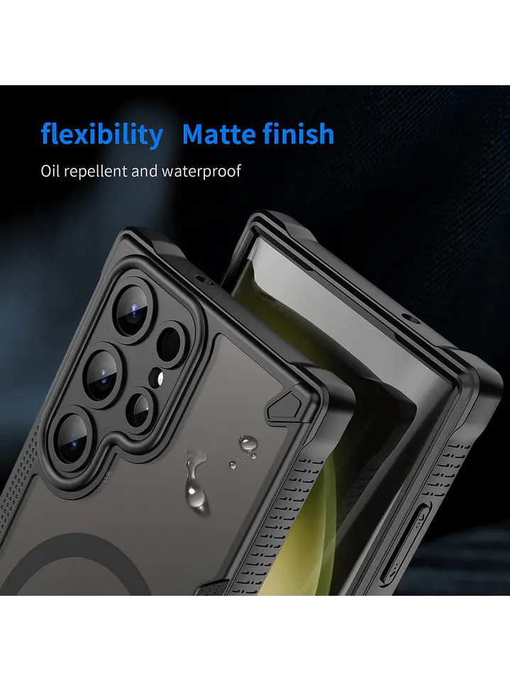 Funda Reforza Compatible Carga Magnética Para Samsung Galaxy S26 Ultra 9