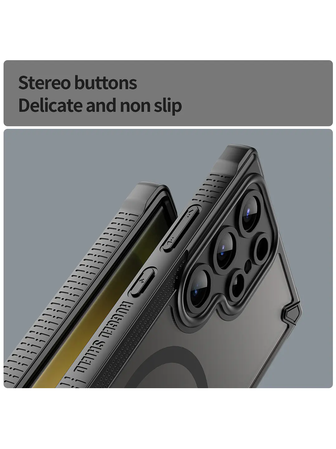 Funda Reforza Compatible Carga Magnética Para Samsung Galaxy S26 Ultra 12
