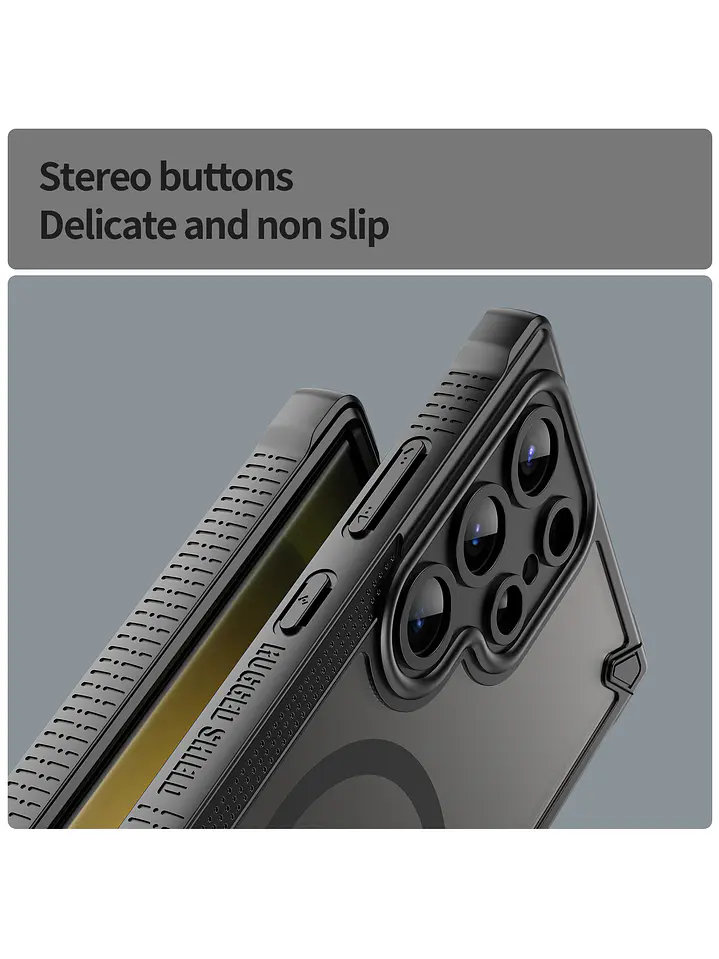 Funda Reforza Compatible Carga Magnética Para Samsung Galaxy S26 Ultra 12