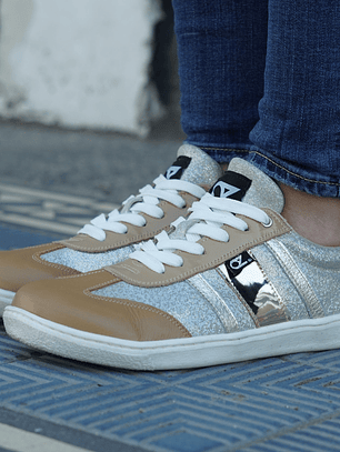 Aurora Retro Champagne Toffee Barefoot