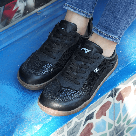 Luna Leopardo Negro Barefoot 3