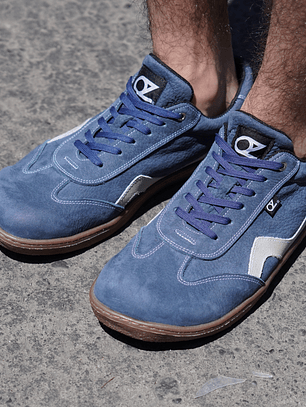 AURORA BLUE NOBUK BAREFOOT