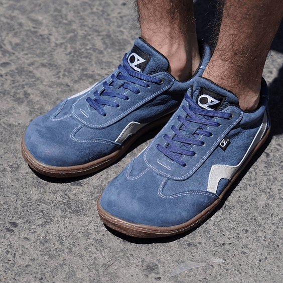 Aurora Blue Nobuck Barefoot 2