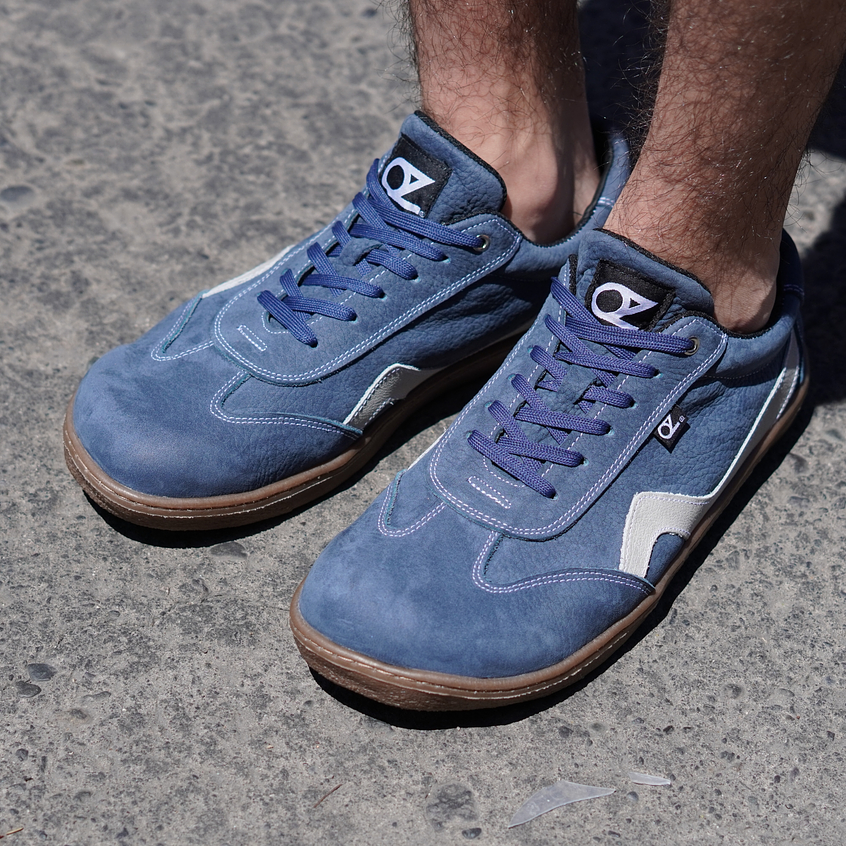 Aurora Blue Nobuck Barefoot 2