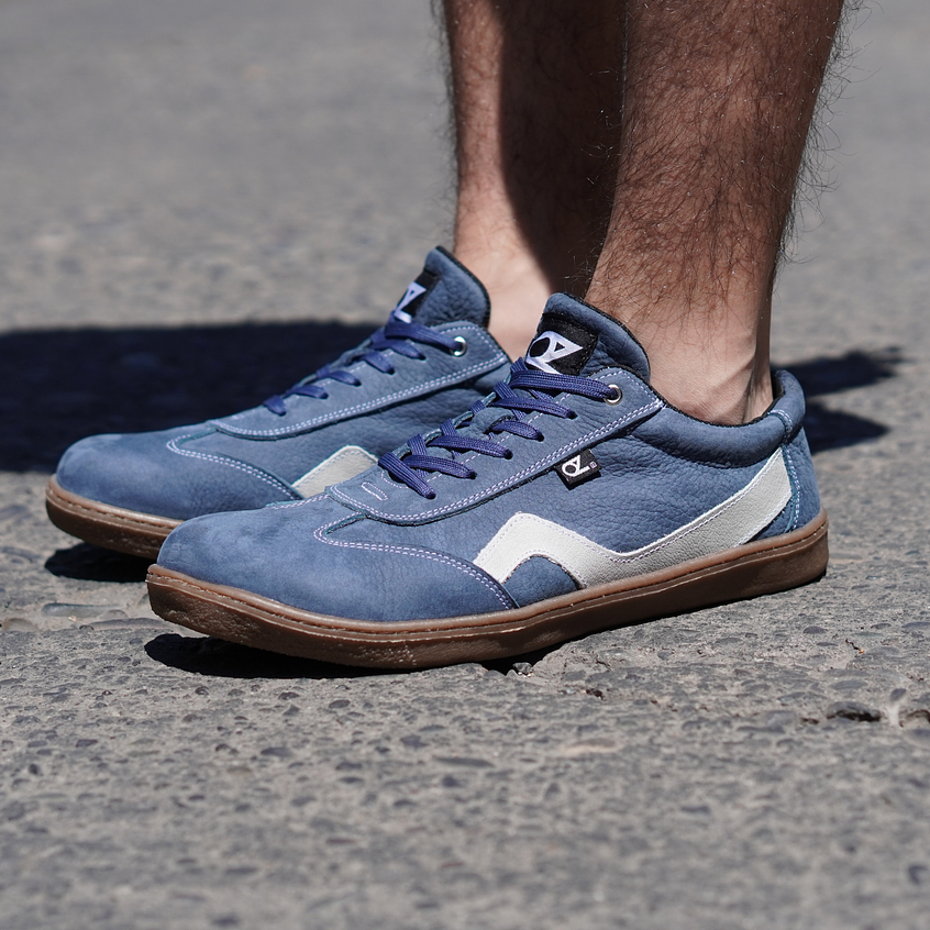 Aurora Blue Nobuck Barefoot 4