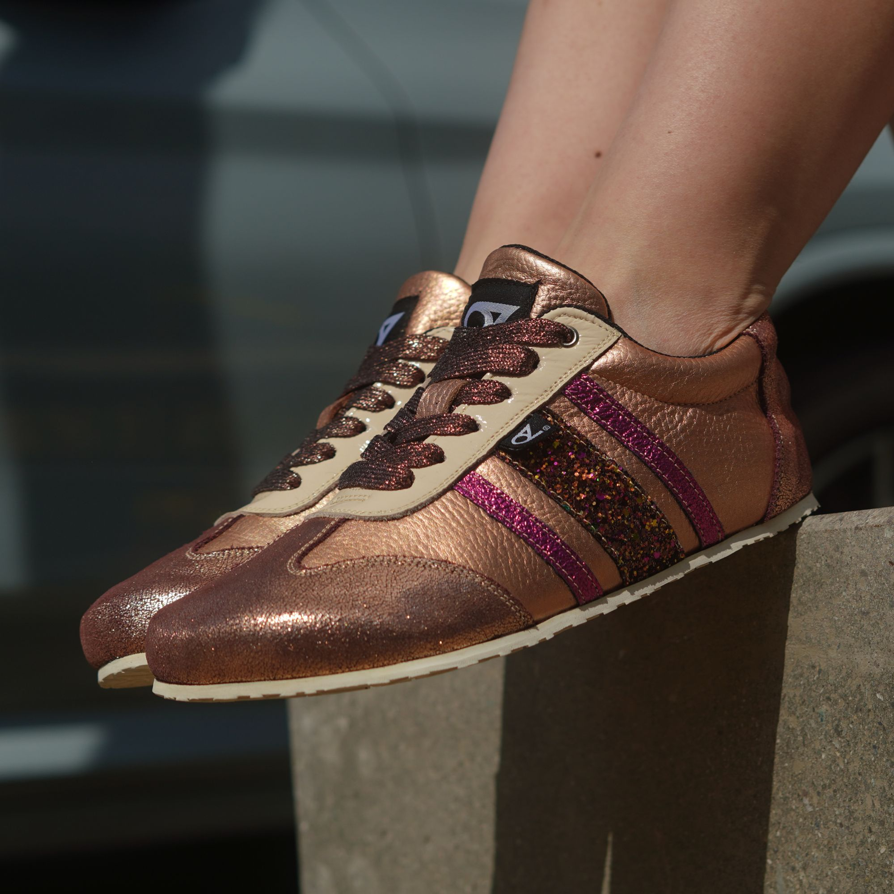 Aurora Flat Retro Bronce Barefoot 1