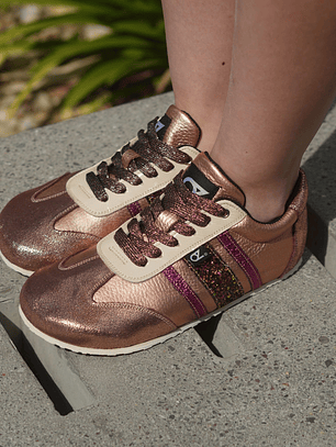 Aurora Flat Retro Bronce Barefoot