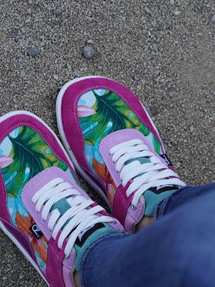 Kiki Flores Fucsia Barefoot