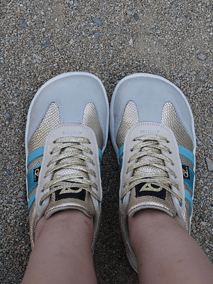 Aurora Retro Champagne Celeste Barefoot