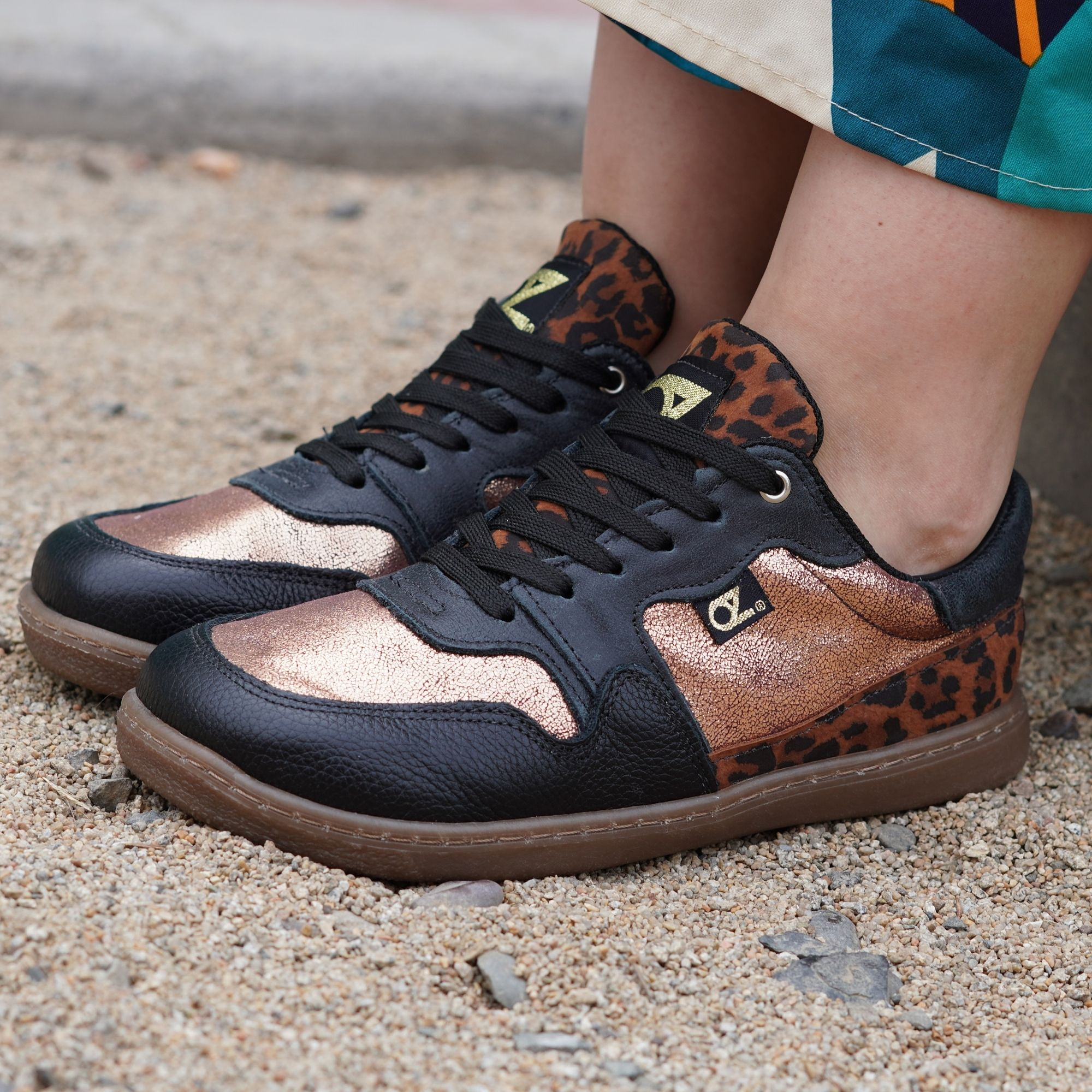 Sunset Leopardo Bronce Barefoot 2