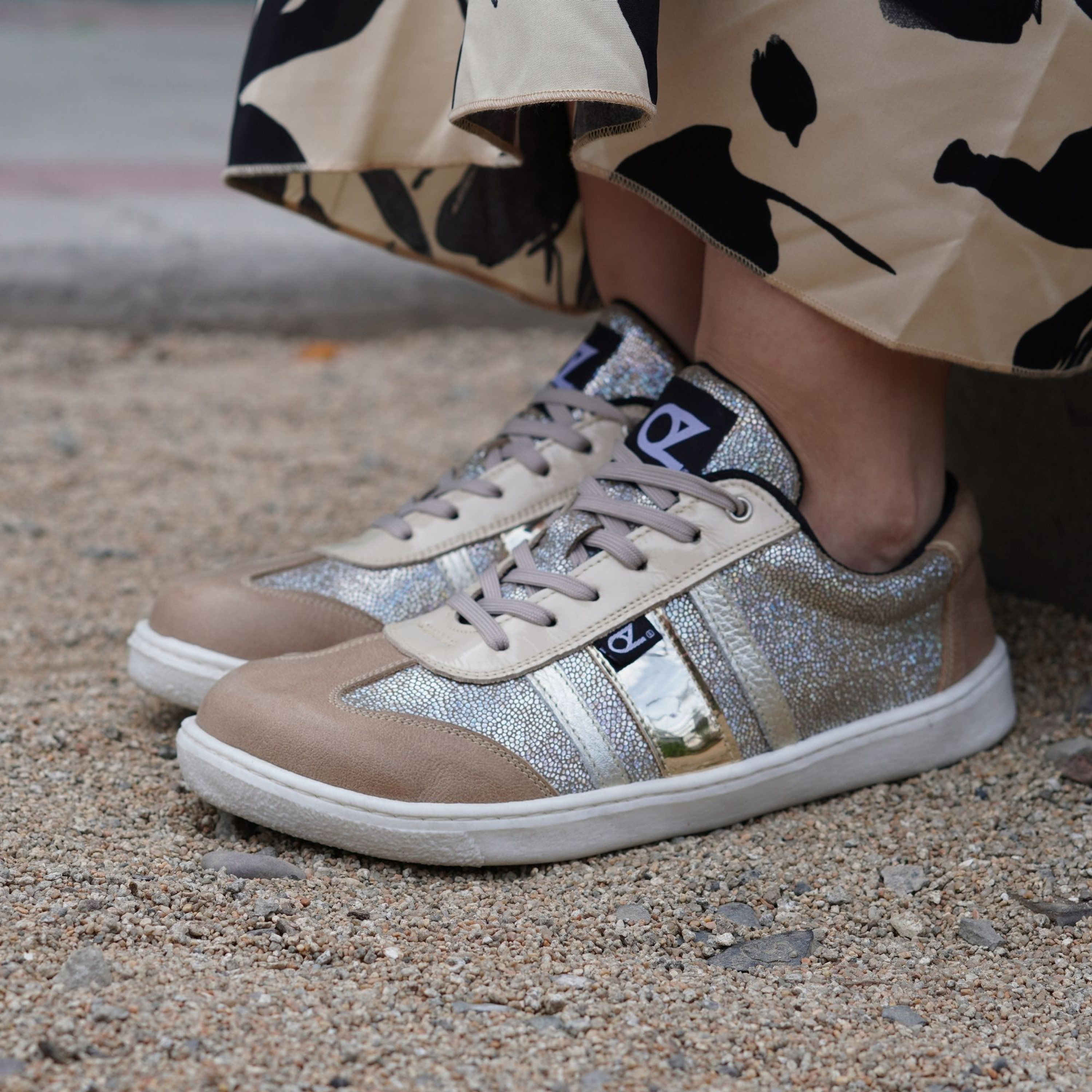 Aurora Retro Beige Tornasol Barefoot 1