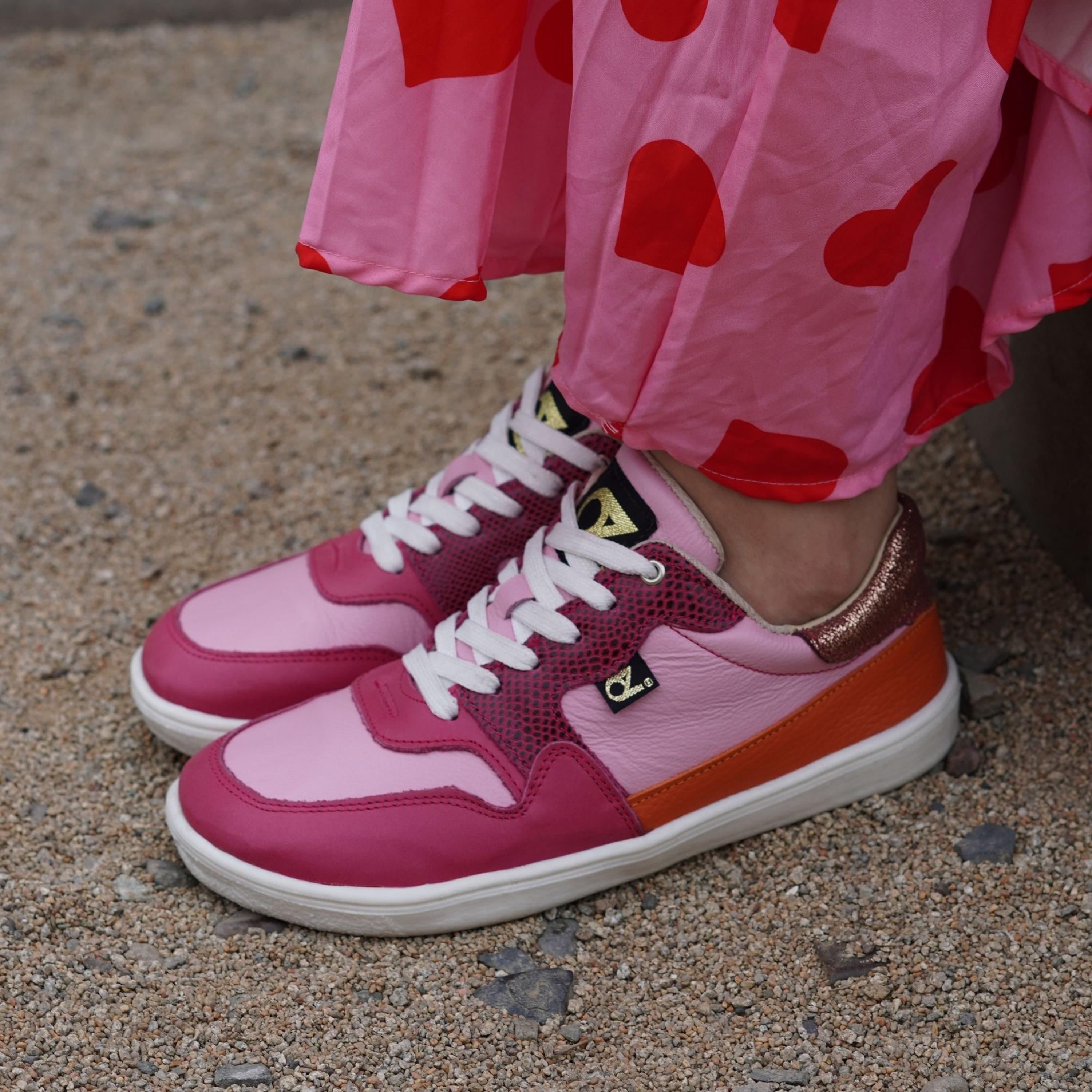 Sunset Pink Orange Barefoot 1