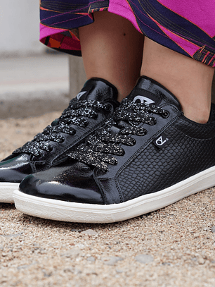 Isabella Croco Negro Barefoot