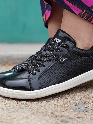 Isabella Croco Negro Barefoot