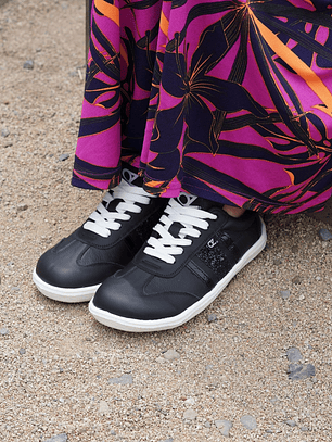 Aurora Retro Negro Glitter Barefoot 