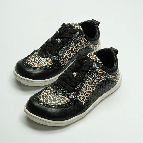 Luna Cheeta Black Barefoot 7
