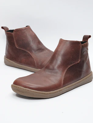 Botin Corto Café Tostado Barefoot
